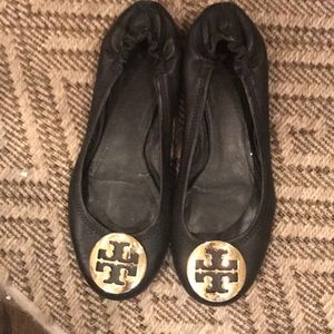 Tory Burch Classic Black Flats